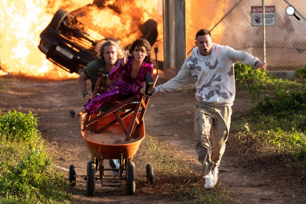 Az elveszett város - Brad Pitt, Sandra Bullock és Channing Tatum színészek, 2022 (Fotó: UIP-Duna Film)
