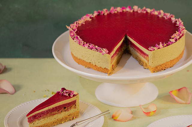 Zöld Málna nevű torta lett 2024-ben Magyarország cukormentes tortája (Fotó: MCI)