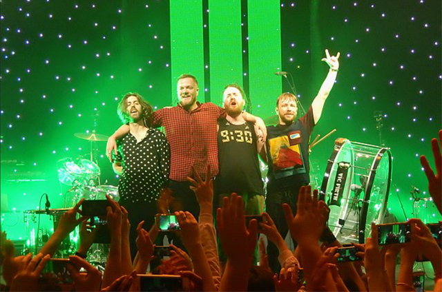 Imagine Dragons koncert, 2017 (Fotó: Drew de F Fawkes)