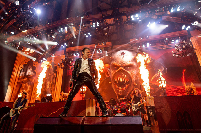 Iron Maiden koncert 2018 (Fotó: John McMurtrie/@ironmaiden/Facebook)