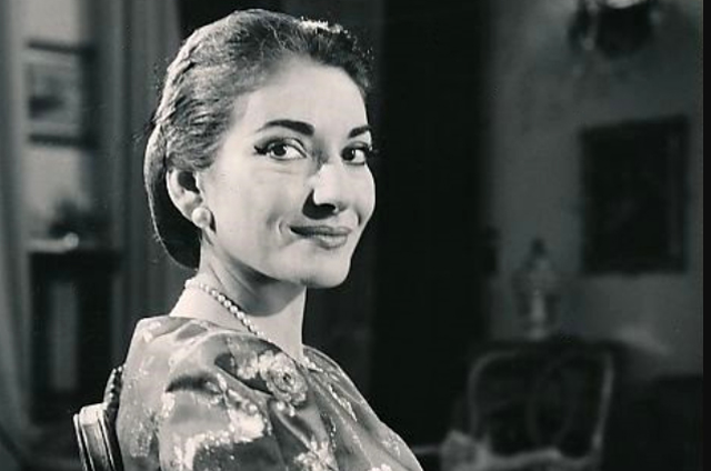 Maria Callas (1923-1977) opera-énekesnő, 1958 (Fotó: Wikimedia)