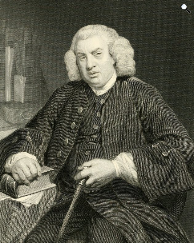 Samuel Johnson (1709-1784) angol tudós, költő, irodalomkritikus, (Fotó: Evert A. Duyckinick/EMWEA)
