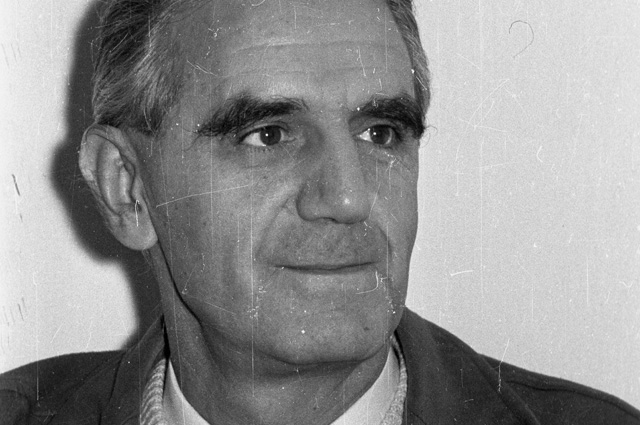 Ottlik Géza (1912-1990) író, 1963 (Fotó: Fortepan/Hunyady József)