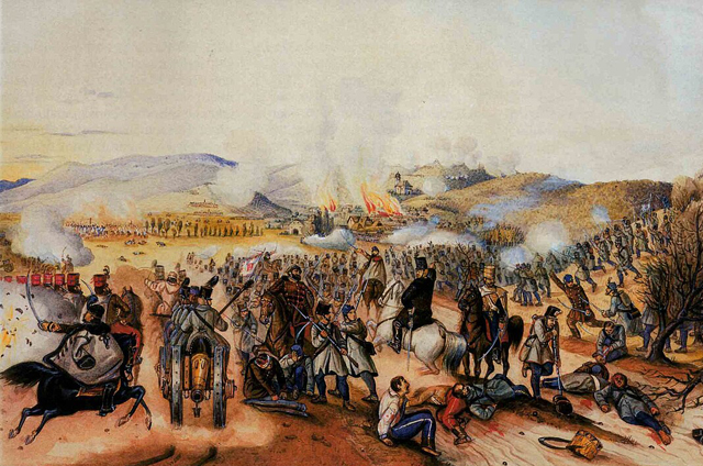Than Mór: Isaszegi csata (1849. április 6.) (Fotó: Wikimedia)