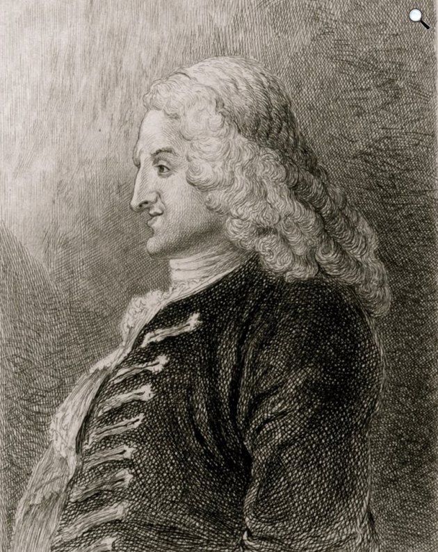 Henry Fielding (1707-1754) regényíró, jogász, újságíró, az angol regény atyja, c. 1743 (Fotó: Jonathan Wild the Great/flickr.com/Wikimedia)