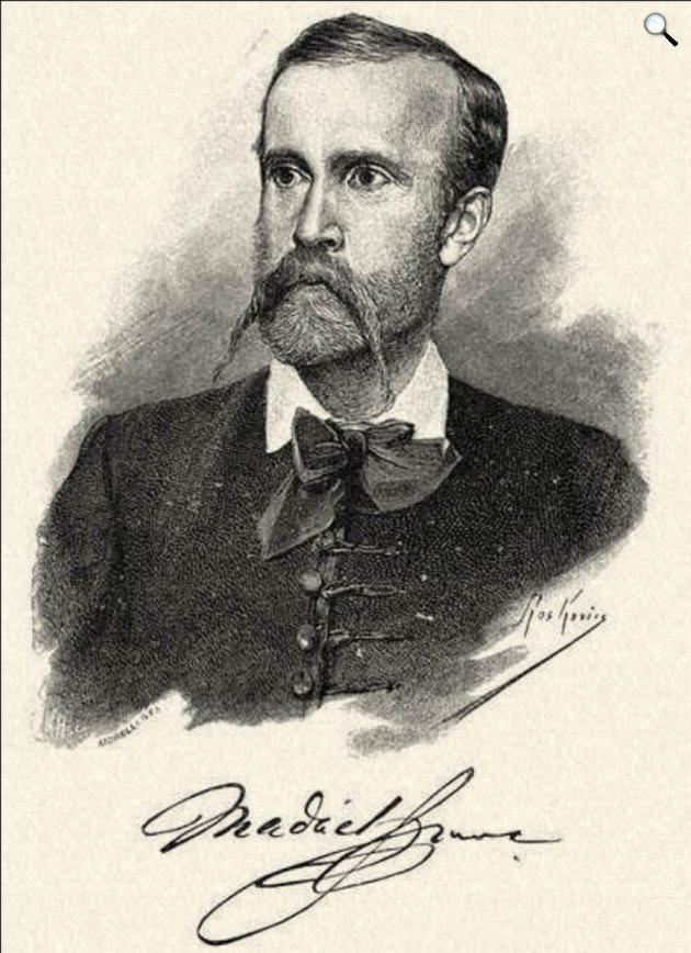 Madách Imre (1823-1864) magyar költő, drámaíró, ügyvéd, politikus, 1890 (Fotó: Morelli Gusztáv/OSZK)