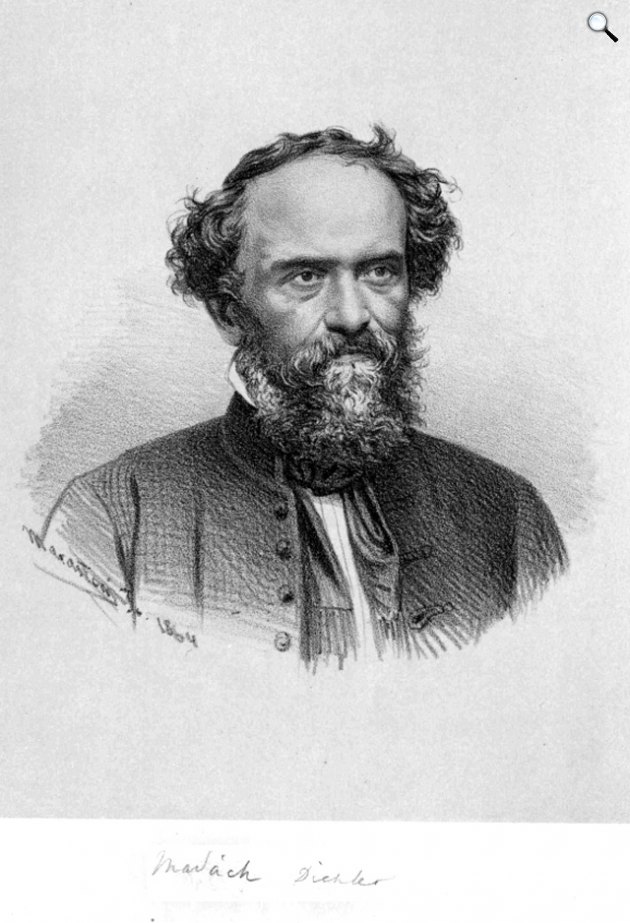 Madách Imre (1823-1864) magyar költő, drámaíró, politikus, ügyvéd idős korában (Fotó: Wikimedia)