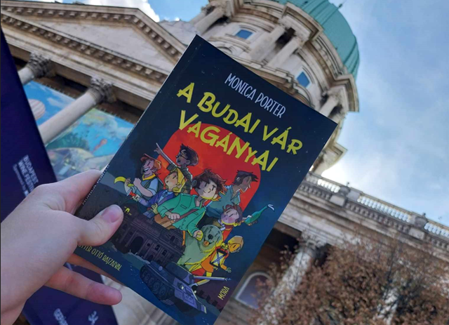 Monica Porter: A budai vár vagányai (Fotó - Móra Könyvkiadó)