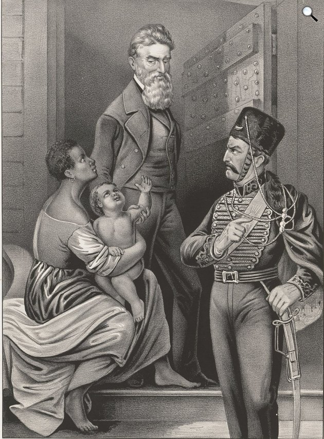 John Brown (1800-1859) a rabszolgaság ellen küzdő mozgalom egyik vezére, a mártír (Fotó: Library of Congress/Wikimedia)