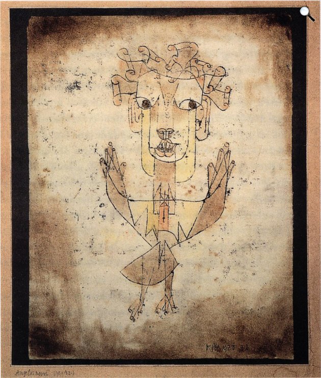 Paul Klee: Angelus Novus, 1920 (Fotó: Israel Museum/Wikimedia)