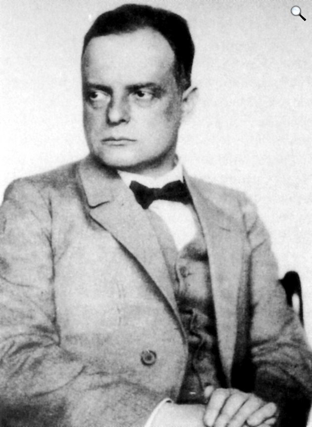 Paul Klee (1879-1940) svájci-német festő és grafikus, 1927 (Fotó: Hugo Erfurth/Bauhaus/Wikimedia)