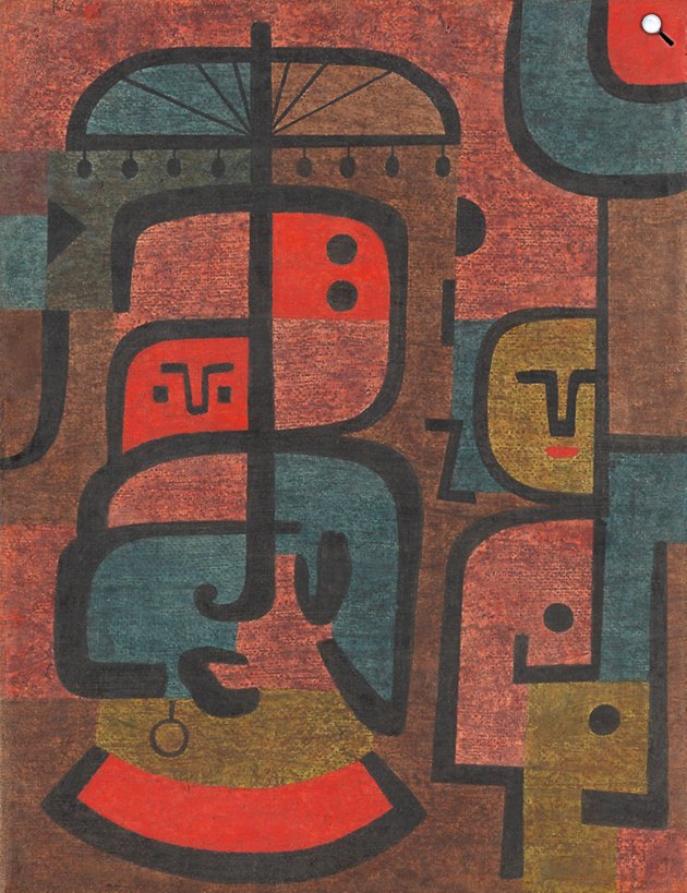 Paul Klee: Egzotikusok, 1939 (Fotó: Wikimedia)