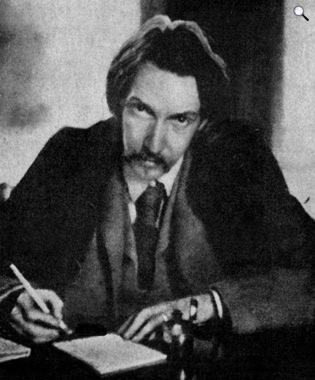 Robert Louis Stevenson (1850-1894) skót író, költő, 1885 (Fotó: Lloyd Osbourne/Wikimedia)