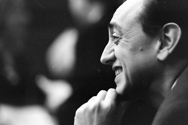 Kibédi Ervin (1924-1997) Jászai Mari-díjas magyar színművész, komikus, érdemes művész, 1965  (Fotó: Fortepan/Szalay Zoltán)