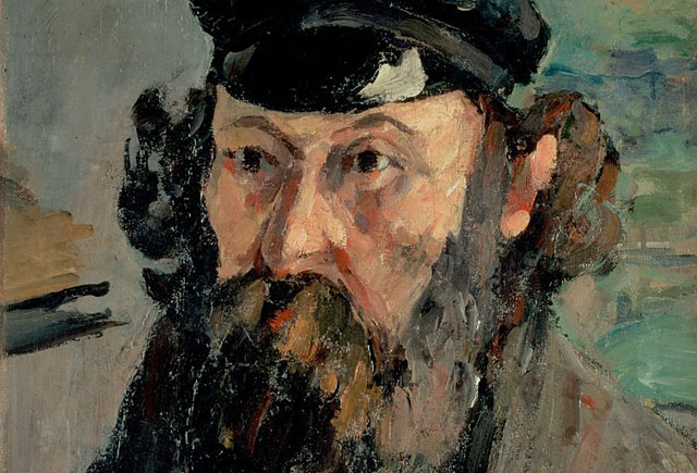 Paul Cézanne: Önarckép sapkában, 1872, részlet (Fotó: Hermitage Museum/Wikimedia)