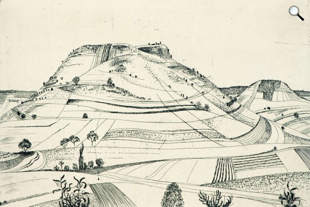 Barcsay Jenő: Kőhegy, 1931 (Fotó: MKE)