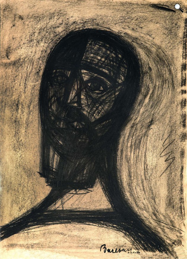 Barcsay Jenő: Önarckép, 1949 (Fotó: FMC)