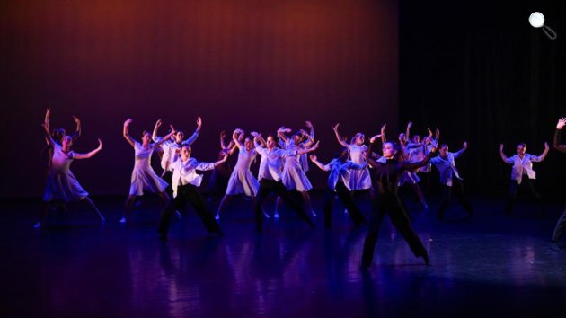 Magyar Románcok - A Győri Balett és a Duna Művészegyüttes előadása a Nemzeti Táncszínházban, 2024 (Fotó: MTI/Máthé Zoltán)