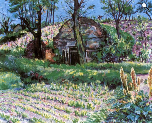 Csók István: Borospince, 1944 (Fotó: MNG)