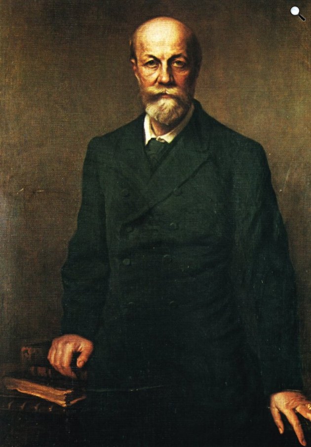 Balló Ede: Jókai Mór (1825-1904) író portréja (Fotó: Wikimedia)