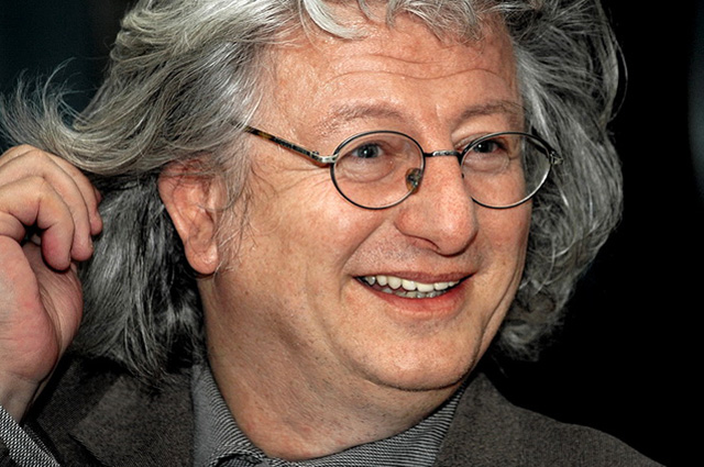 Esterházy Péter (1950-2016) Kossuth- és József Attila-díjas magyar író, publicista, 2005 (Fotó: Bahget Iskander/iskander.hu)