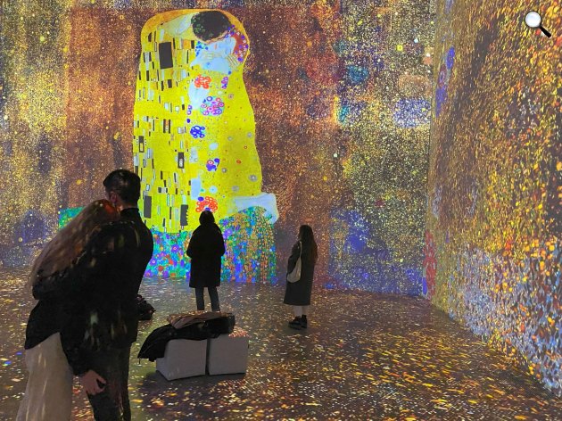 Gustav Klimt: The Immersive Experience kiállítás (Fotó: Astoria Agency)