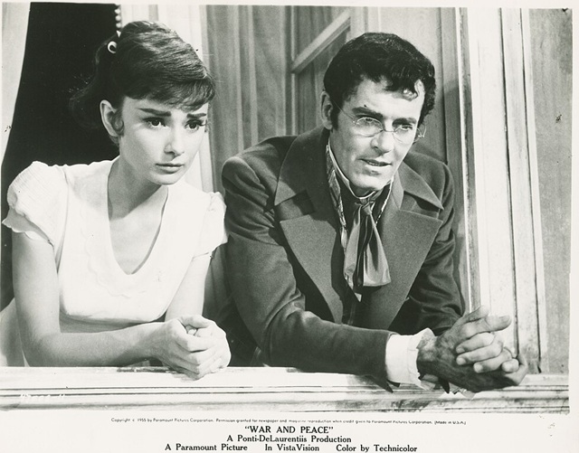 Háború és béke - Audrey Hepburn és Henry Fonda színészek, rendező: King Vidor, 1959 (Fotó: Touring Club Italiano)