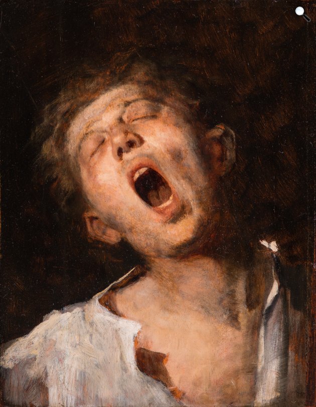 Munkácsy Mihály: Ásító inas, 1868–1869 (Fotó: Szépművészeti Múzeum/MNG)