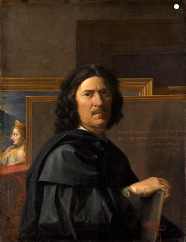 Nicolas Poussin (1594-1665): Önarckép, 1750 (Fotó: Louvre/Wikimedia)