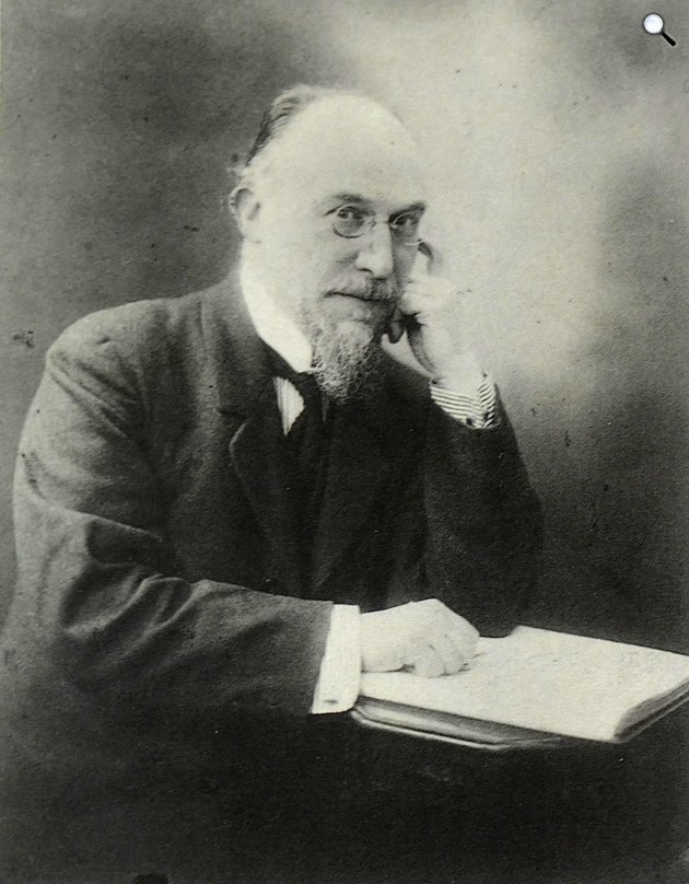 Erik Satie (1866-1925) zeneszerző (Fotó: Henri Manuel/Wikipédia)