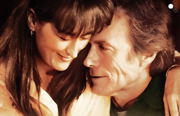 A szív hídjai - Meryl Streep és Clint Eastwood színészek, 1995 (Fotó: InterCom/Port.hu)