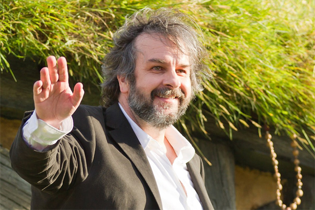 Peter Jackson háromszoros Oscar-, kétszeres Golden Globe-, négyszeres BAFTA-, valamint kétszeres Emmy-díjas új-zélandi filmrendező, 2012 (Fotó: Mike Walen/Wikimedia)