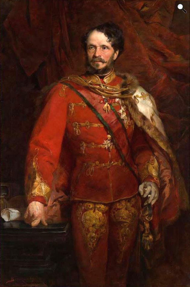 Benczúr Gyula: Gróf Andrássy Gyula, 1884 (Fotó: MNM)