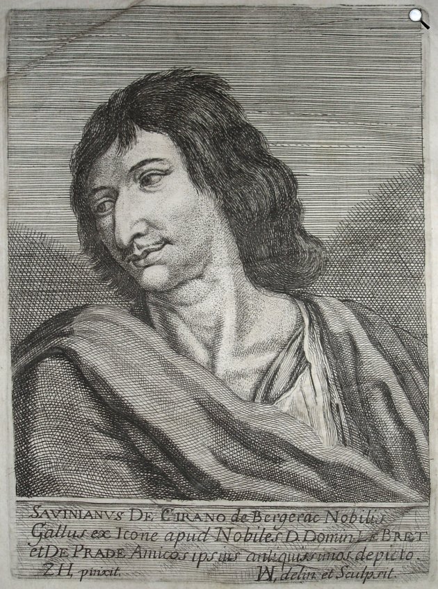 Zacharie Heince: Savinien de Cyrano de Bergerac (1619-1655) francia író, 1654 (Fotó: Wikimédia)