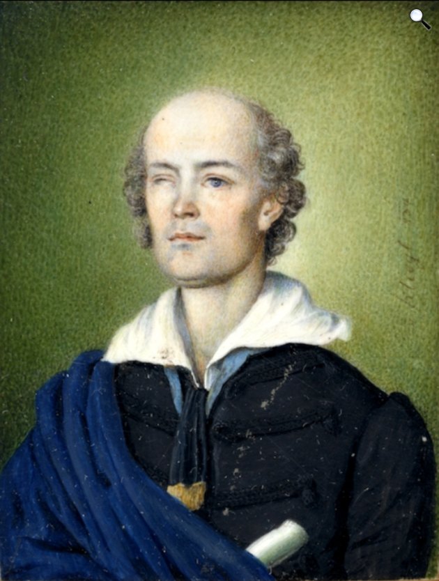 Kliegl József: Kölcsey Ferenc (1790-1838) költő, politikus és nyelvújító (Fotó: MNM)