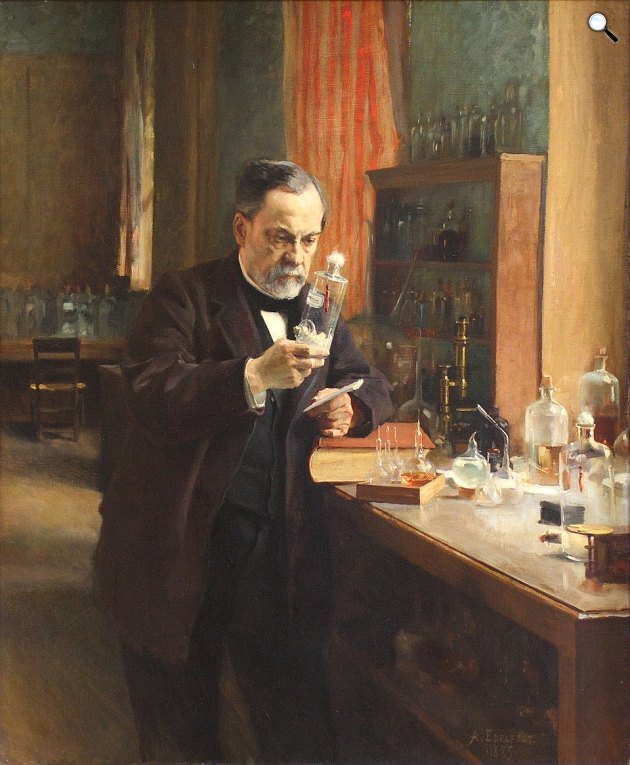 Albert Edelfelt: Louis Pasteur (1822-1895) francia mikrobiológus és kémikus, 1885 (Fotó: Musée dOrsay/Wikimédia)