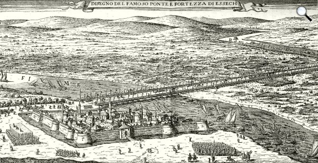 Giovanni Giacomo de Rossi: Az eszéki Szulejmán híd (Fotó: Wikimedia)