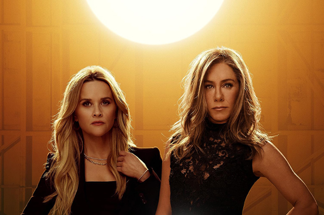 The Morning Show - Reese Witherspoon és Jennifer Aniston színésznők, 2025 (Fotó: Amazon/Apple TV/poszter)