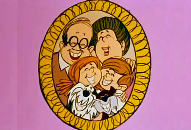 Romhányi József, Nepp József - Rendező Nepp József, Ternovszky Béla - Mézga család egy keretben (Fotó: Youtube/Wikimedia)