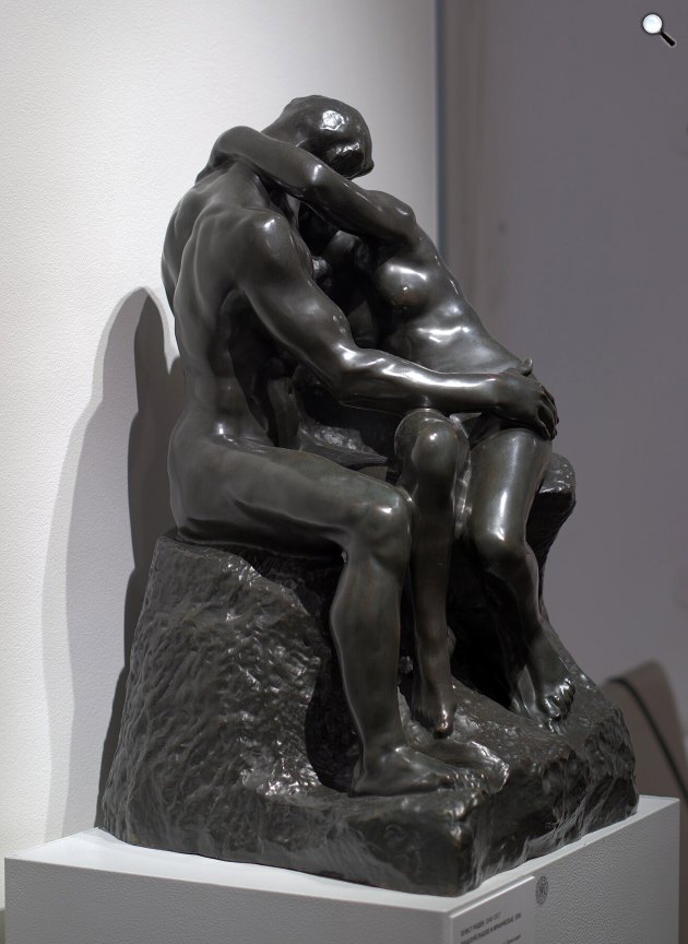 Auguste Rodin: A csók (Paolo és Francesca), 1886 Alekszej (Fotó: V. Kurochkin/Wikimédia)