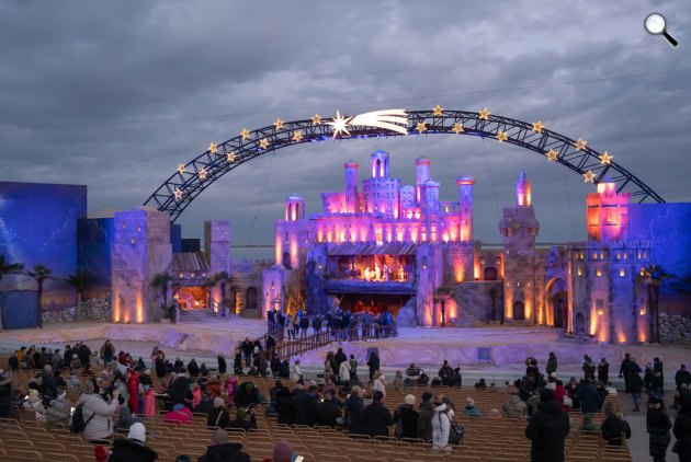 Felragyognak a Winterwunder Mörbisch fények a Fertő-tó partján (Fotó: Burgenland Tourismus GmbH)