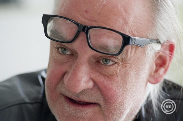 Tarr Béla (1955-2026) Kossuth- és Balázs Béla-díjas magyar filmrendező, forgatókönyvíró, 2012 (Fotó: MTI/ Illyés Tibor)