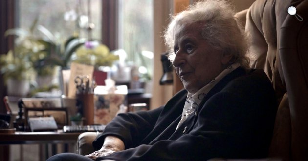 Anita Lasker-Wallfisch holokauszt túlélő csellóművész (Fotó: Viasat History)