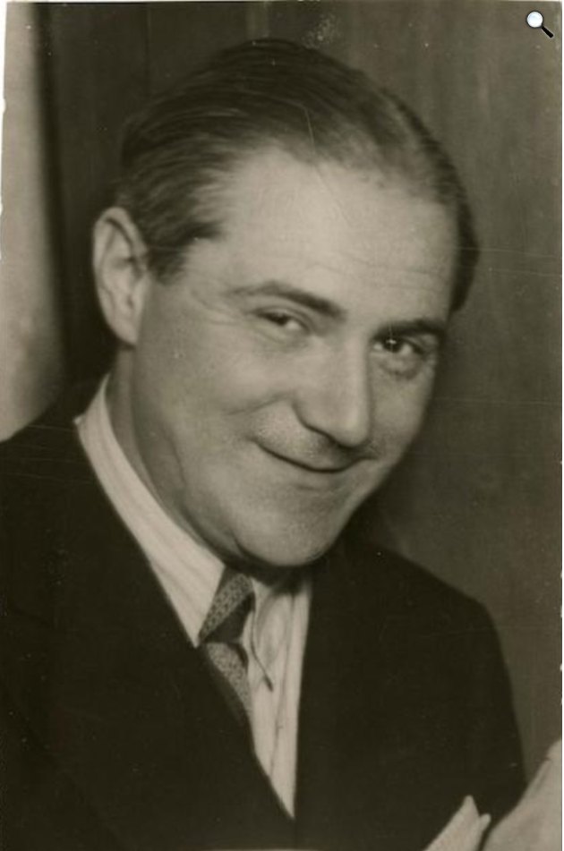 Békeffi László (1891-1962) színész, író, konferanszié, 1930-as évek (Fotó: MNM/europeana.eu)