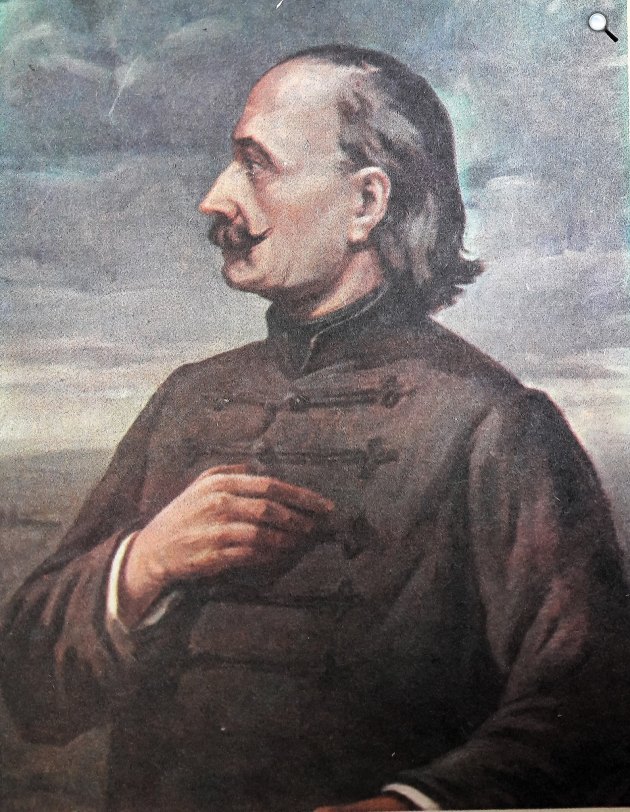 Fazekas Mihály (1766-1828) magyar költő, botanikus (Fotó: HBN, 1973/Debreceni Képeslapok/Facebook)