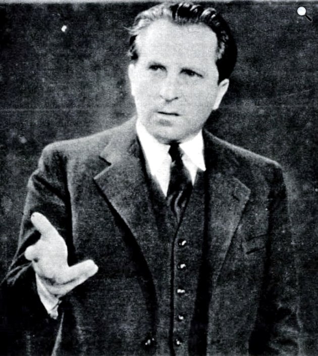 Dr. Kovács István - Páger Antal színművész, 1942 (Fotó: Színház Irodalom/Wikimedia)