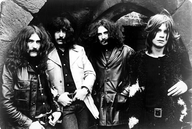 Black Sabbath angol heavy metal együttes, 1970 (Fotó: Wikimedia/Warner Bros. Records)