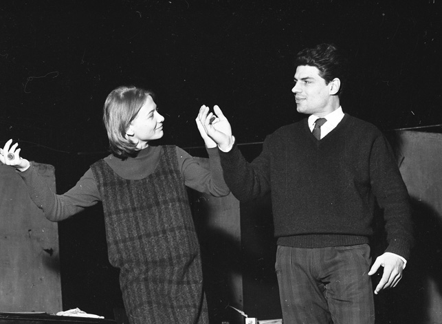 Szabó Magda - Kármán József: Fanni hagyományai - Törőcsik Mari és Sztankay István, 1965 Katona József Színház (Fotó: Fortepan/Kotnyek Antal)