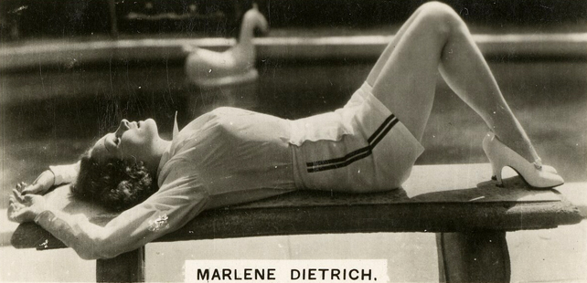 Marlene Dietrich (1901-1992) német színésznő, énekesnő, részlet (Fotó: Flickr/Preus museum)