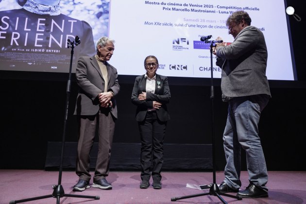 Enyedi Ildikó megkapta a Művészetek és Irodalom Érdemrendje (Chevalier des Arts et des Lettres) kitüntetést (Fotó: @‌cinemathequefr/©Thierry Stefanopoulos)